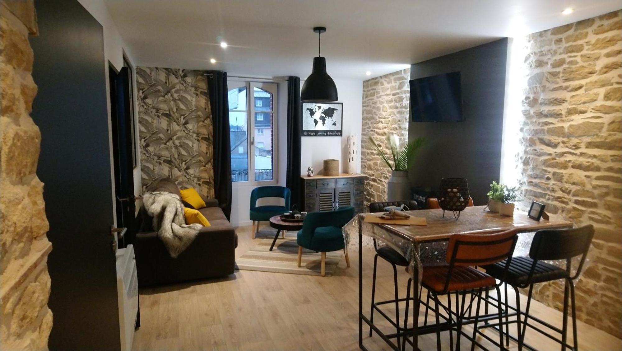 Appartement Topaze กงการ์โน ภายนอก รูปภาพ